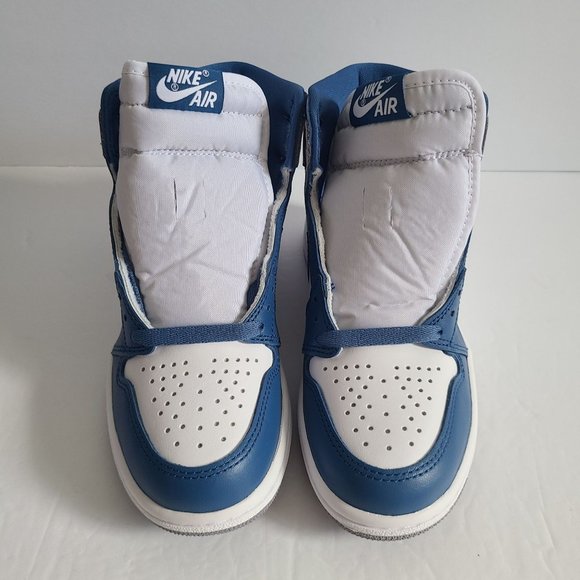 NEW Nike Air Jordan High OG True Blue Shoes DZ5485-410 Size 4 Womens 5.5 Blue main image 7